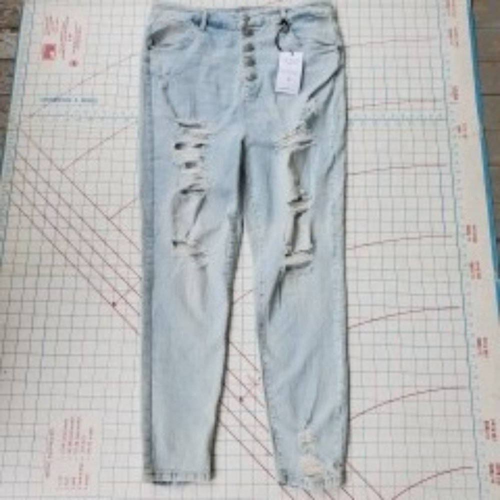 Bluenotes Super High Rise Ankle Jegging Kylie Skinny Women's Size 36 Jeans 32x26